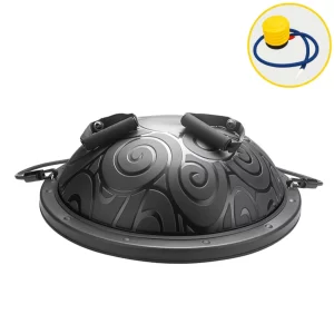 Yeni Nesil Modern Uluslararası Standartlarda Denge Mobilite Pilates Bosu Ball Aleti Topu 58cm