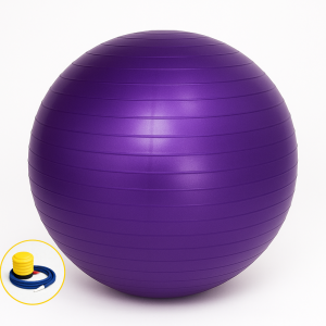 Yeni Nesil Pilates Topu + Pompa Profesyonel Dayanıklı Fitness Yoga Denge Egzersiz Plates Topu